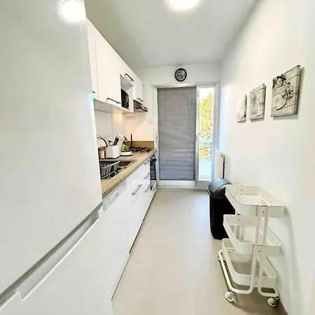 公寓 Le Maeva : 4 Prs, Clim, Garage, Piscine 昂蒂布